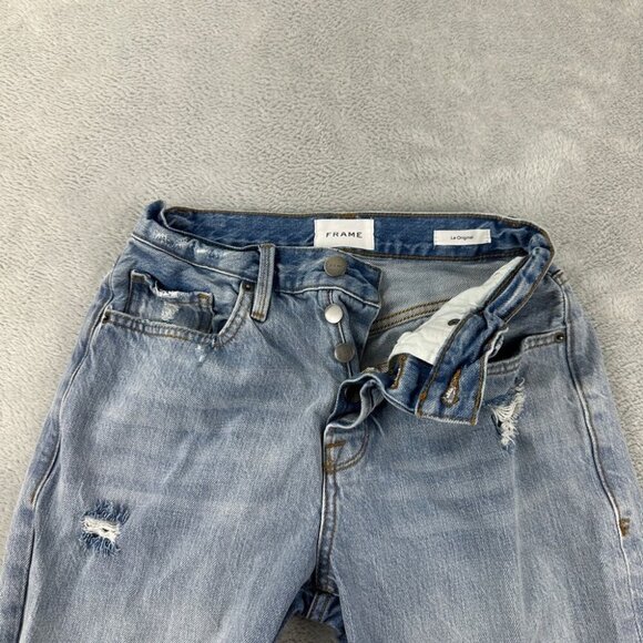 FRAME Le Original Women’s Light Denim Jeans Women’s Size 25 - Picture 2 of 14